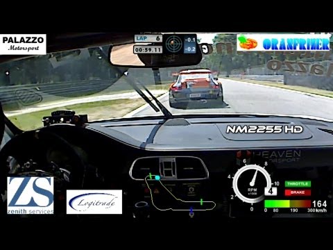 Porsche 997 GT3 CUP OnBoard with Telemetry