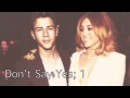 Don't Say Yes; 1