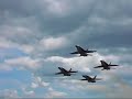 Blue Angels take off over our fire headquarters