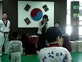 SNSD - Tiffany doing Tae Kwan Do Speech In Diamond Bar, CA