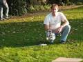 Autonomous hovering flight of a quadrotor