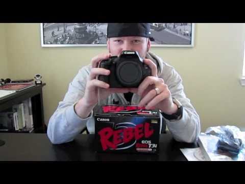 Canon T3i unboxing