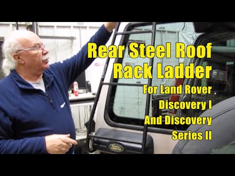Land Rover Discovery Rear Access Ladder Install