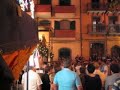 procession to the piazza