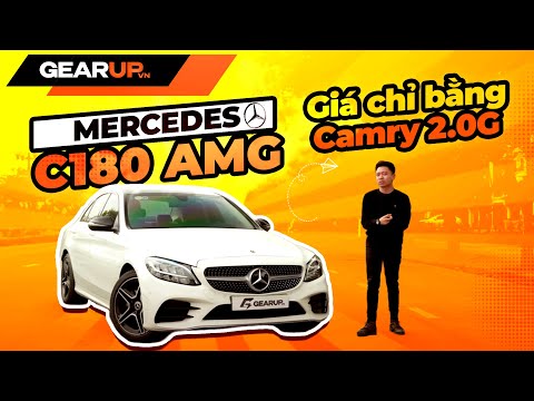 Không mua Camry 2.0G, lấy Mercedes C180 AMG được gì và mất gì? | GearUp Flash Review
