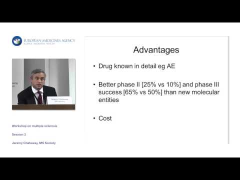 Multi-arm trials with repurposed drugs in progressive MS