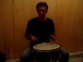 Video Aula de bateria com Fábio Soares Camargo Aula 1