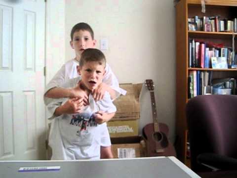 Dancing and Singing a Yeshiva Boys song August 2010