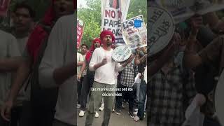 Inde : Des manifestations violemment réprimées