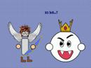 king boo from the super mario-series has his own talkshow, this time around, pit from kid icarus reviews 