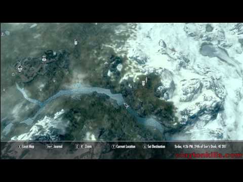 how to discover every location in skyrim