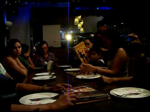 at restaurant