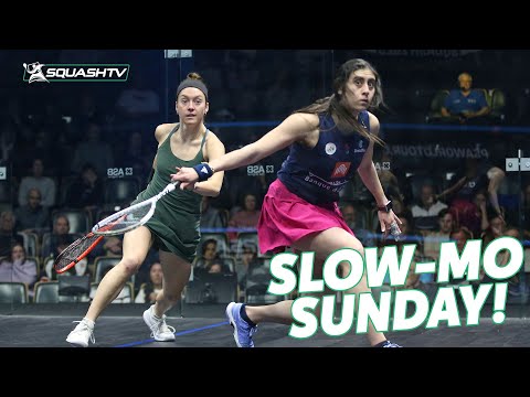Sabrina Sobhy vs Nour El Sherbini in Slow Motion! | 4K Slow-mo Sunday 