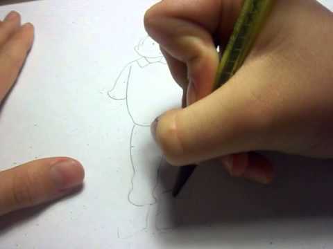 how to draw tintin