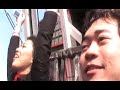 eu e a tina no barco vicking em nagashima.a celina amarelou e n�o foi com a gente...