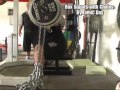 Muscle Pit-Exercise-Box Squats with Chains - Speed