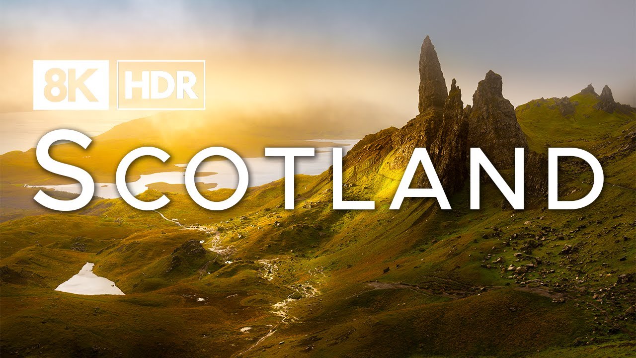 Scotland in 8K ULTRA HD HDR - Caledonia (60 FPS) **Commercial Licenses Available**