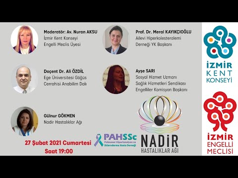 İzmir Kent Konseyi - Dünya Nadir Hastalıklar Farkındalık Günü Paneli - 2021.02.27