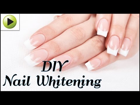 how to whiten acrylic nails