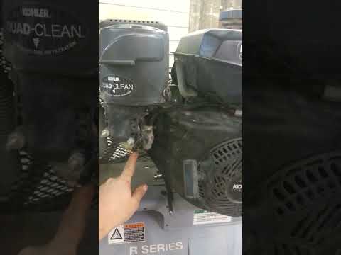 how to drain snowblower