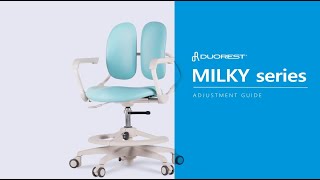 video thumbnail Milky ergonomic chair, kids chair , home furniture , study youtube