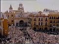 entrada  de la virgen de la esperanza  2001