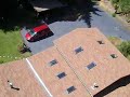 Helicam footage of shop