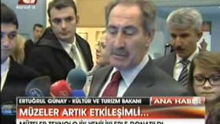 Ankara Müzeleri İnteraktif Uygulamalarla Canlanıyor @ Kanal A