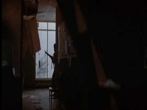 first blood - This is the final scene of FIRST BLOOD, featuring the showdown between John Rambo and Sheriff Will Teasle, the face-to-face reunion of Rambo and his former m...