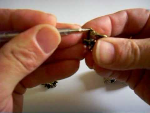 how to adjust omega back earrings