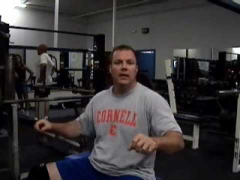 bench - Here is a video instruction on how to setup for the barbell bench press and not injure or irritate your shoulders. Check out the new Accelerated Muscular Dev...