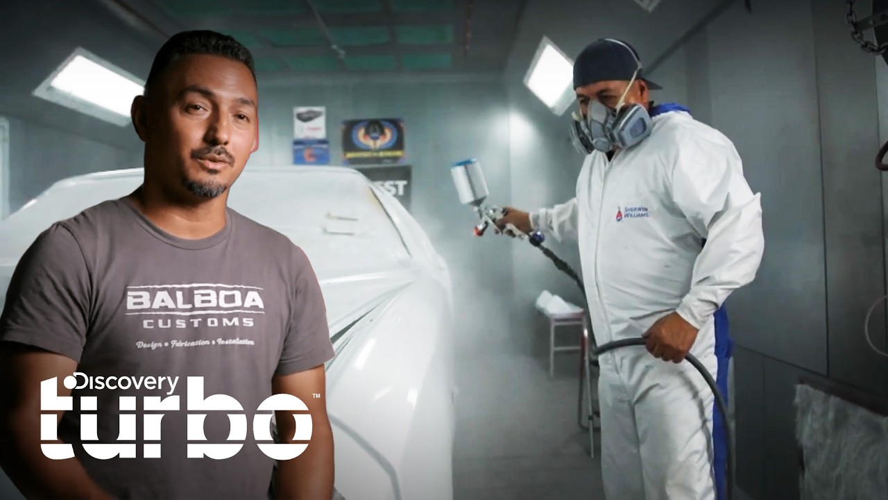 Shorty pinta Cadillac '63 com cor pérola e para-choques espelhados elegantes | Oficina Tex Mex