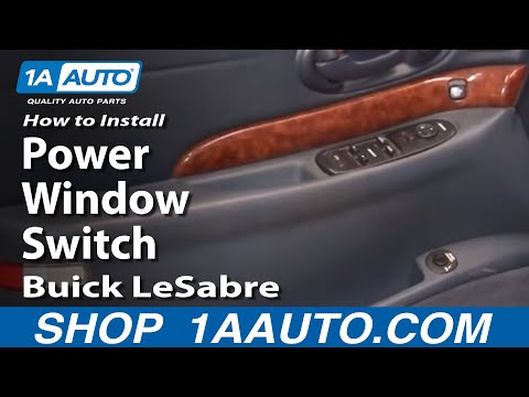How To Install Replace Power Window Switch Buick LeSabre 00-05 1AAuto.com