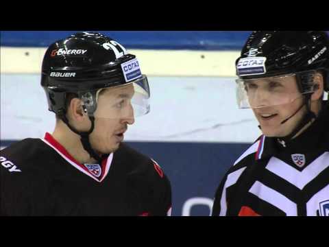 Harri Sateri tremendous blocker save on Petrov