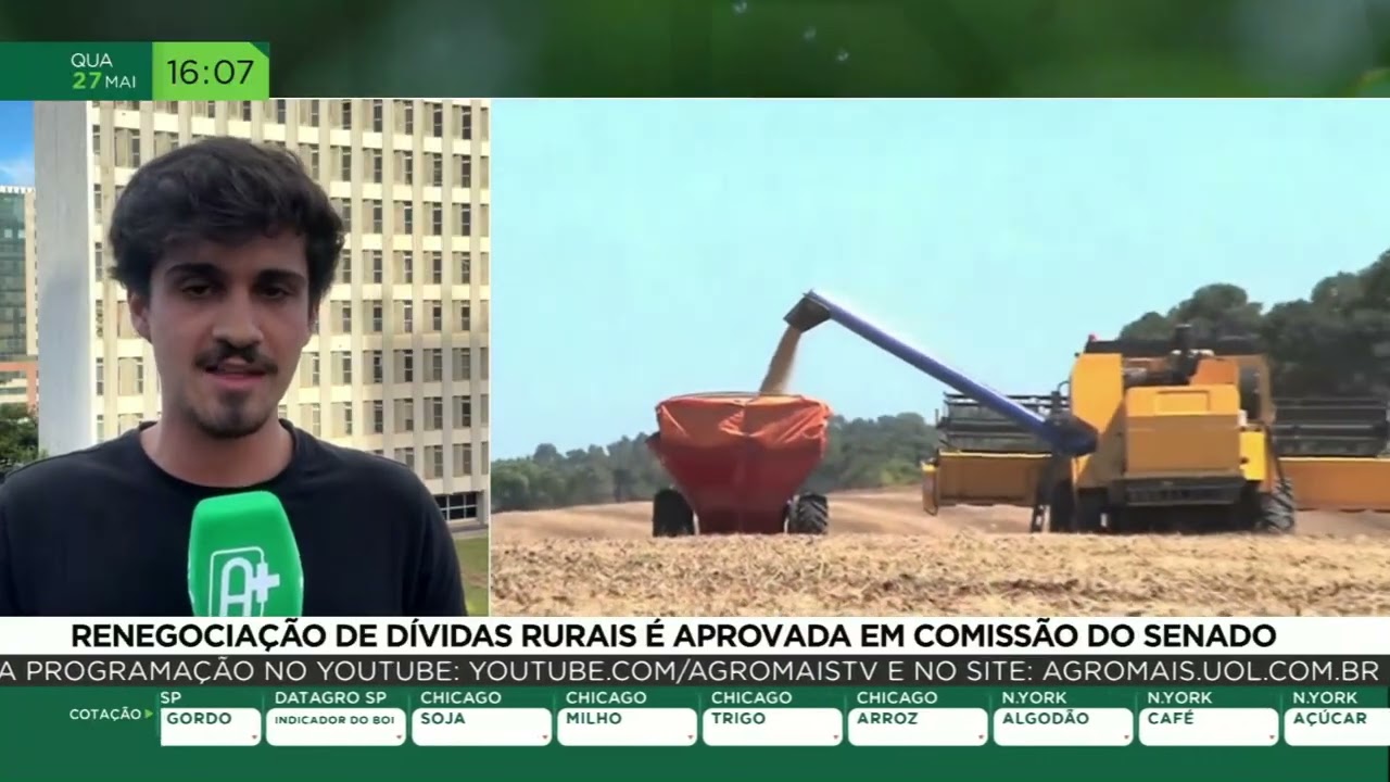 Renegociação de dívidas rurais é aprovada em comissão do Senado