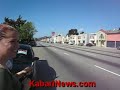 Olympic Torch lewat didepan Kantor Kabari Olympic Torch lewat didepan Kantor Kabari