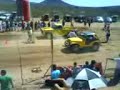arrancon de  carros 1/4 de milla en arena