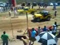 arrancon de  carros 1/4 de milla en arena