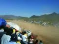 arrancon de  carros 1/4 de milla en arena
