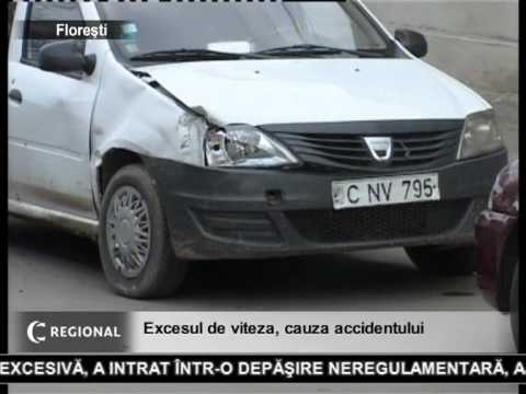 Excesul de viteza, cauza accidentului