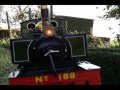 PEARSE MANNING WARDLE L&B 'LEW' ON TEST BELAH VALLEY RAILWAY & LVR FOWLER 'KING ARTHUR' 18 09 2011