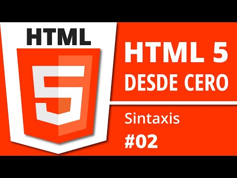 Sintaxis de HTML