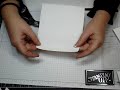 Lining your  envelopes with Dawn