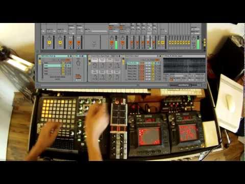 how to perform live with ableton