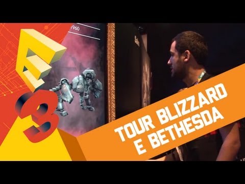 Blizzard press tour - E tem mais tour direto do nosso canal do Baixaki Jogos no YouTube! Agora, chega a hora de ver o que as gigantes Activision Blizzard, Bethesda e Alienware pre...