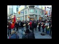 Idle No More: Toronto, Dundas Square, Jan-1-2013 View Video