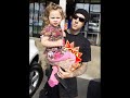 a video slideshow of shanna moakler's kids: nine-year-old atiana cecilia (with oscar de la hoya), five-year-old landon asher, and two-and-a-half-year-old alabama luella (with travis barker).