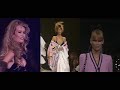 renowned german supermodel claudia schiffer on the catwalk. montage of runway clips from paris haute couture and pret-a-porter shows and maybe a few scenes f...