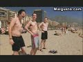 Grappig filmpje op het strand try this at home or the beach
