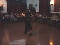 jovenes bailarines de bariloche, residentes en madrid hacen su debut en la milonga madrile�a, con se dice de mi por quinteto pirincho.